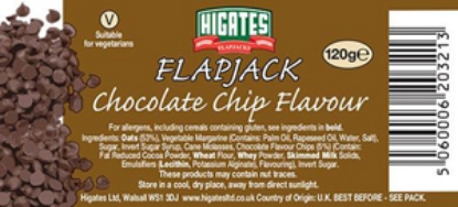 Picture of Flapjack Higates Mixed Range 120g x30